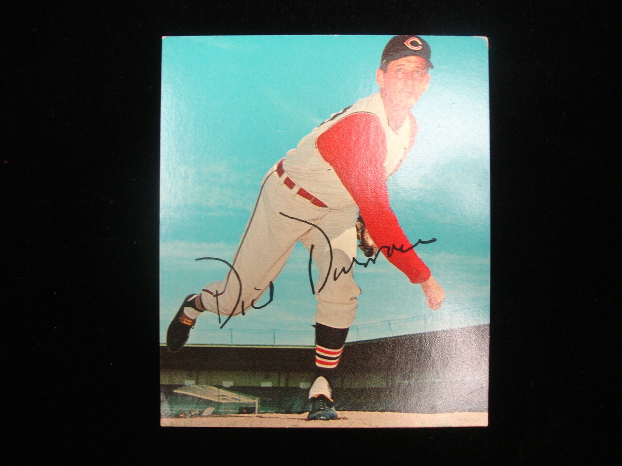 1964 Kahn's Wieners Dick Donovan Cleveland Indians Card - EX-MT