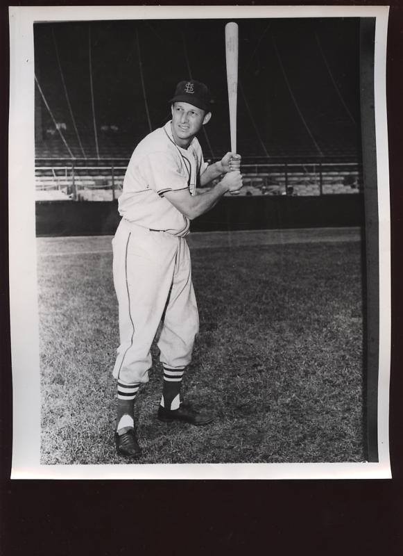 Vintage Stan Musial St. Louis Cardinals 8 X 10 Photo