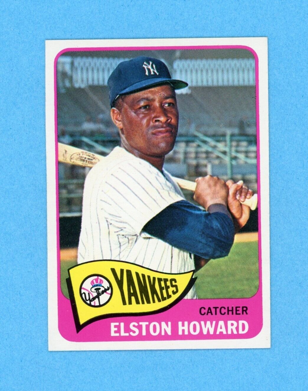 1965 Topps #450 Elston Howard New York Yankees Baseball Card NM