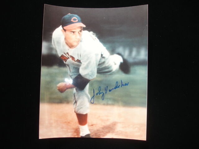 Johnny Vander Meer Autographed 8x10 PSA/DNA Authenticated