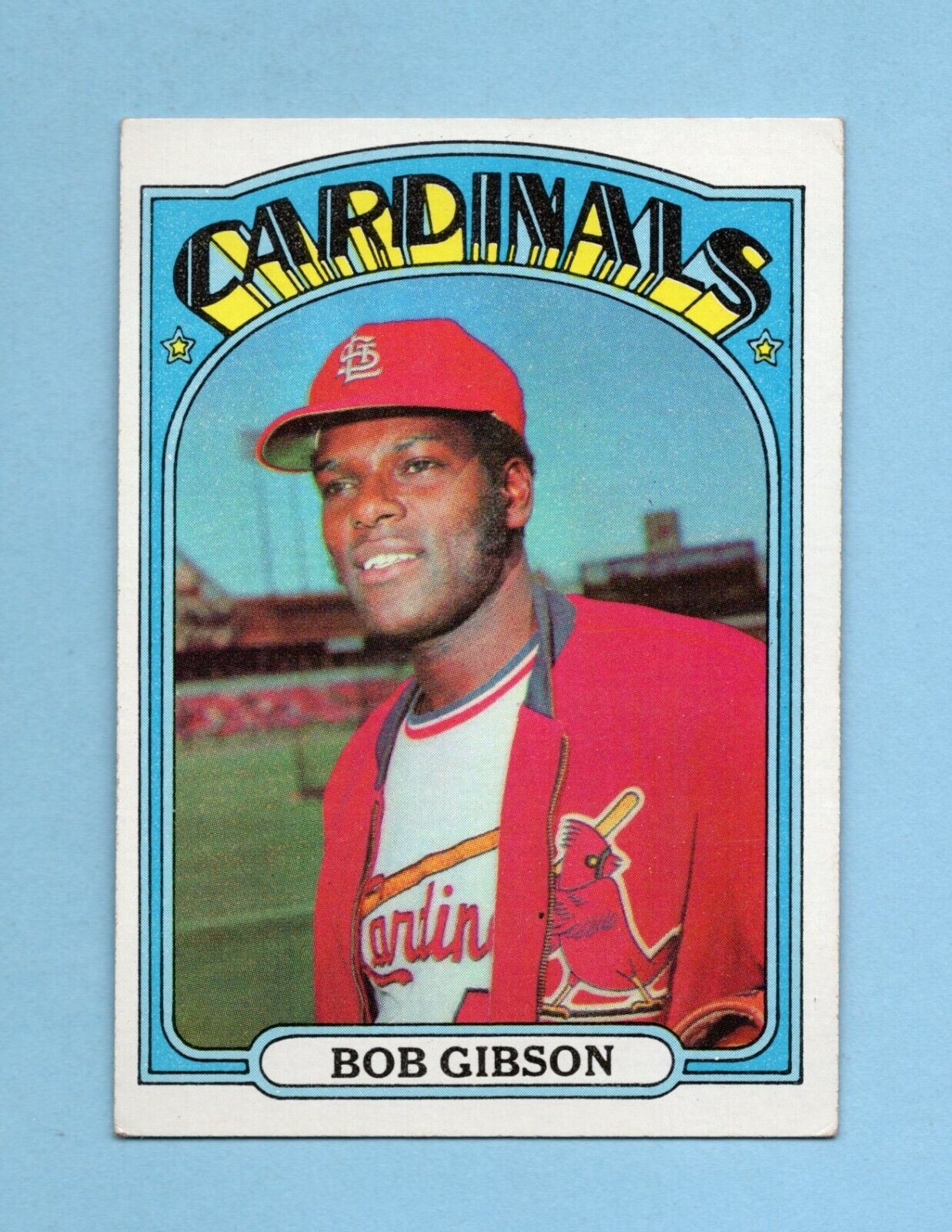 1972 Topps #130 Bob Gibson St. Louis Cardinals Baseball Card EX