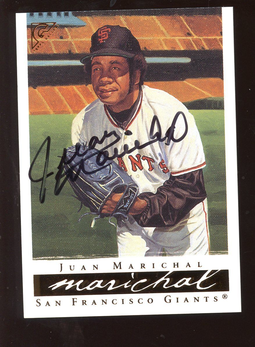 2003 Topps Autographed Card Juan Marichal NM/MT