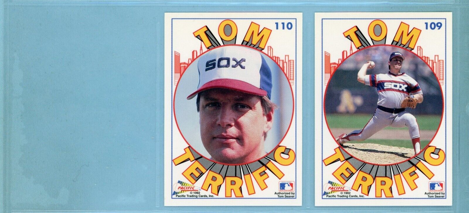 1992 Pacific Tom Seaver Complete Set of 110 Baseball Cards NM