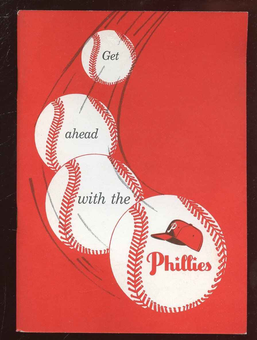 1958 Philadelphia Phillies Recruitment Booklet NRMT