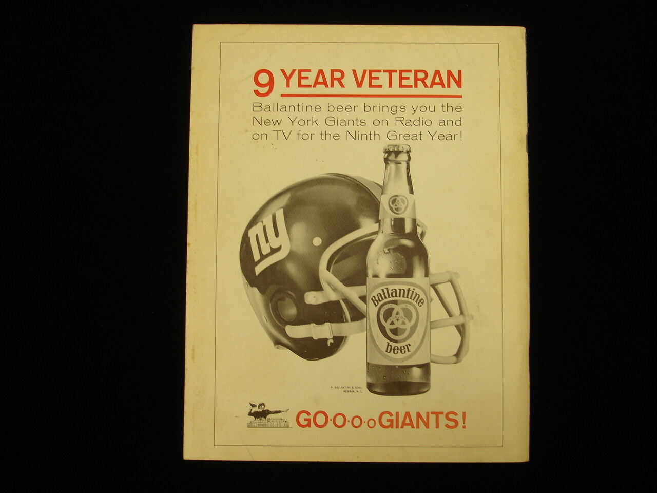 1963 New York Giants Yearbook