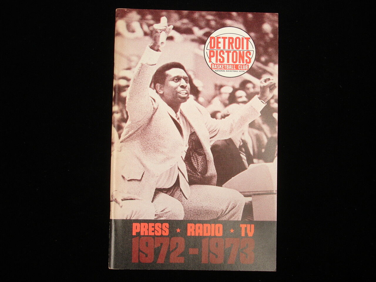 1972-73 Detroit Pistons NBA Media Guide