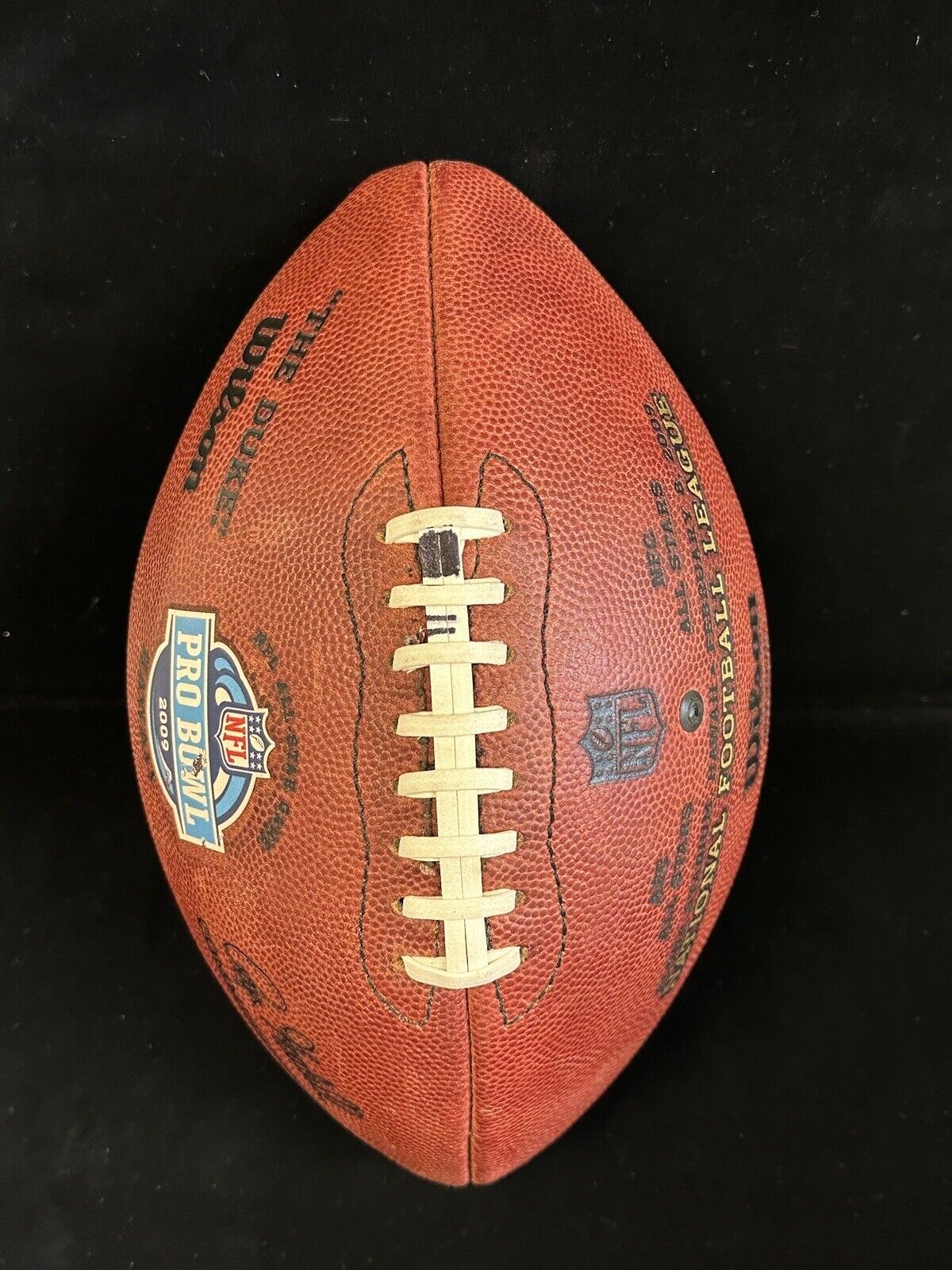 2009 Hawaii PRO BOWL NFL GAME USED Larry Fitzgerald (MVP) Touchdown Football