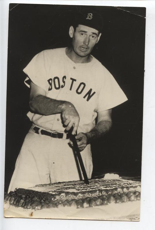 Original 1957 Ted Williams Boston Red Sox Wire Photo 