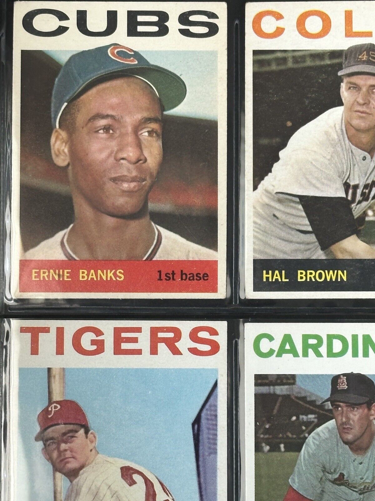 1964 Topps Baseball Complete Set of 587 VG to EX+ w/ Mantle Koufax Mays Niekro