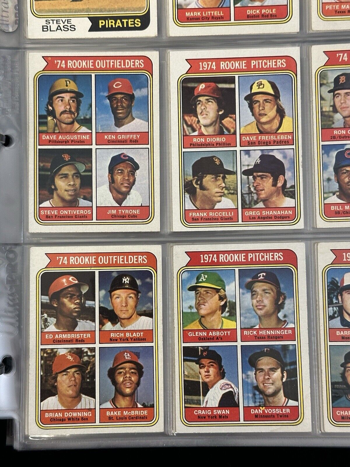 1974 Topps Baseball Complete Set of 660 EX-MT w/ Aaron Munson Ryan Rose Winfield