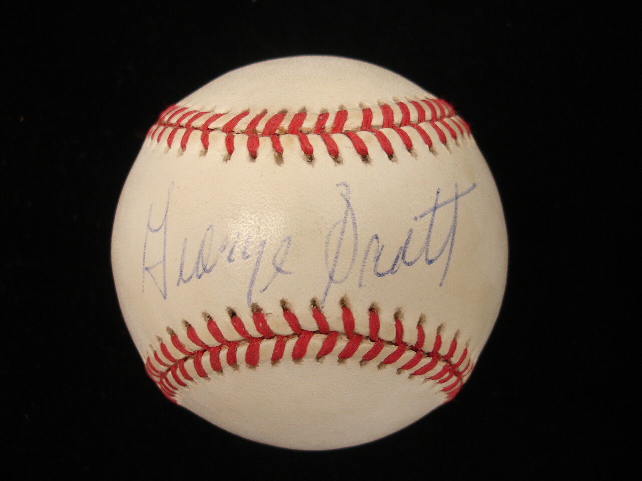 George Scott Autographed NL Baseball