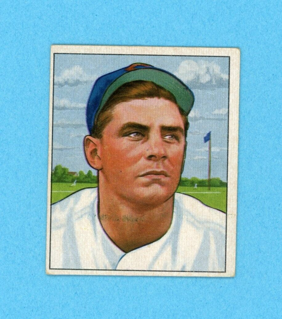 1950 Bowman #62 Ted Kluszewski Cincinnati Reds Baseball Card EX prt mk