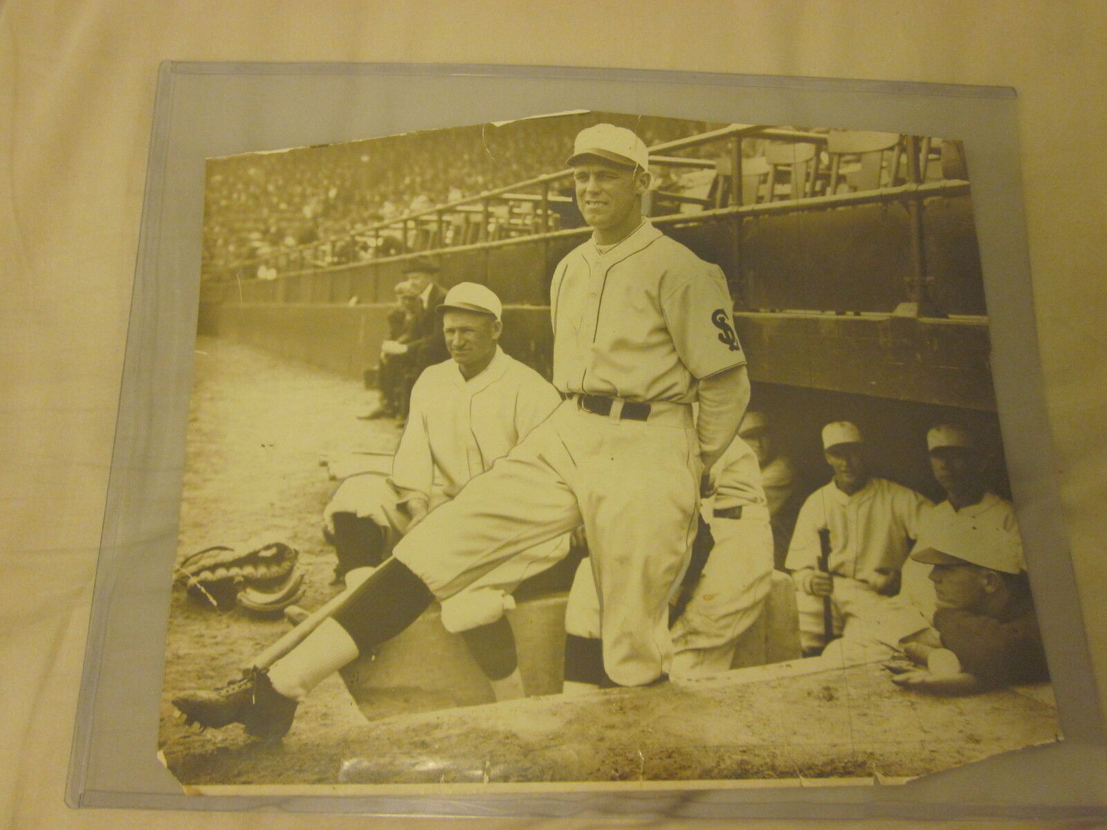 Original April 15th 1924 George Sisler St. Louis Browns Wire Photo