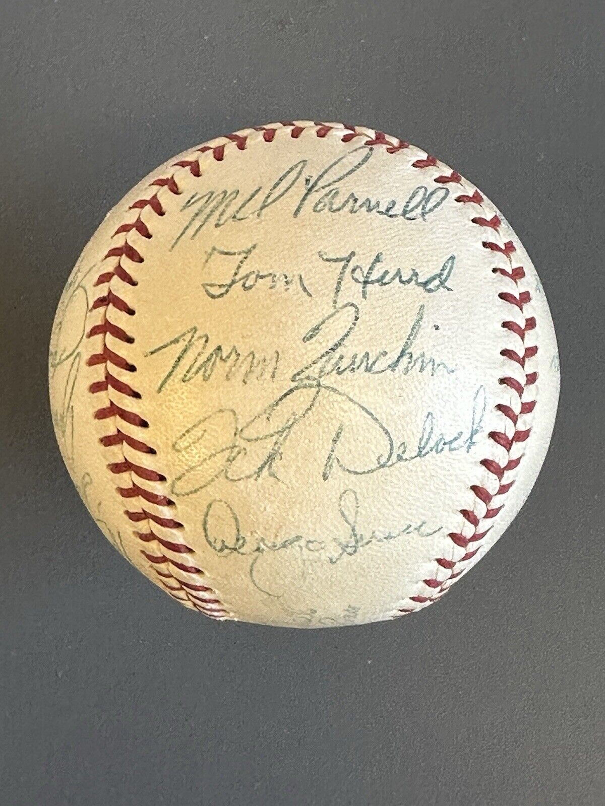 1955 Boston Red Sox Team Signed Official AL Baseball 20 sig w/ Ted Williams - NM