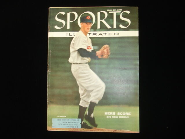 May 30, 1955 Sports Illustrated Magazine Herb Score Cleveland Indians 