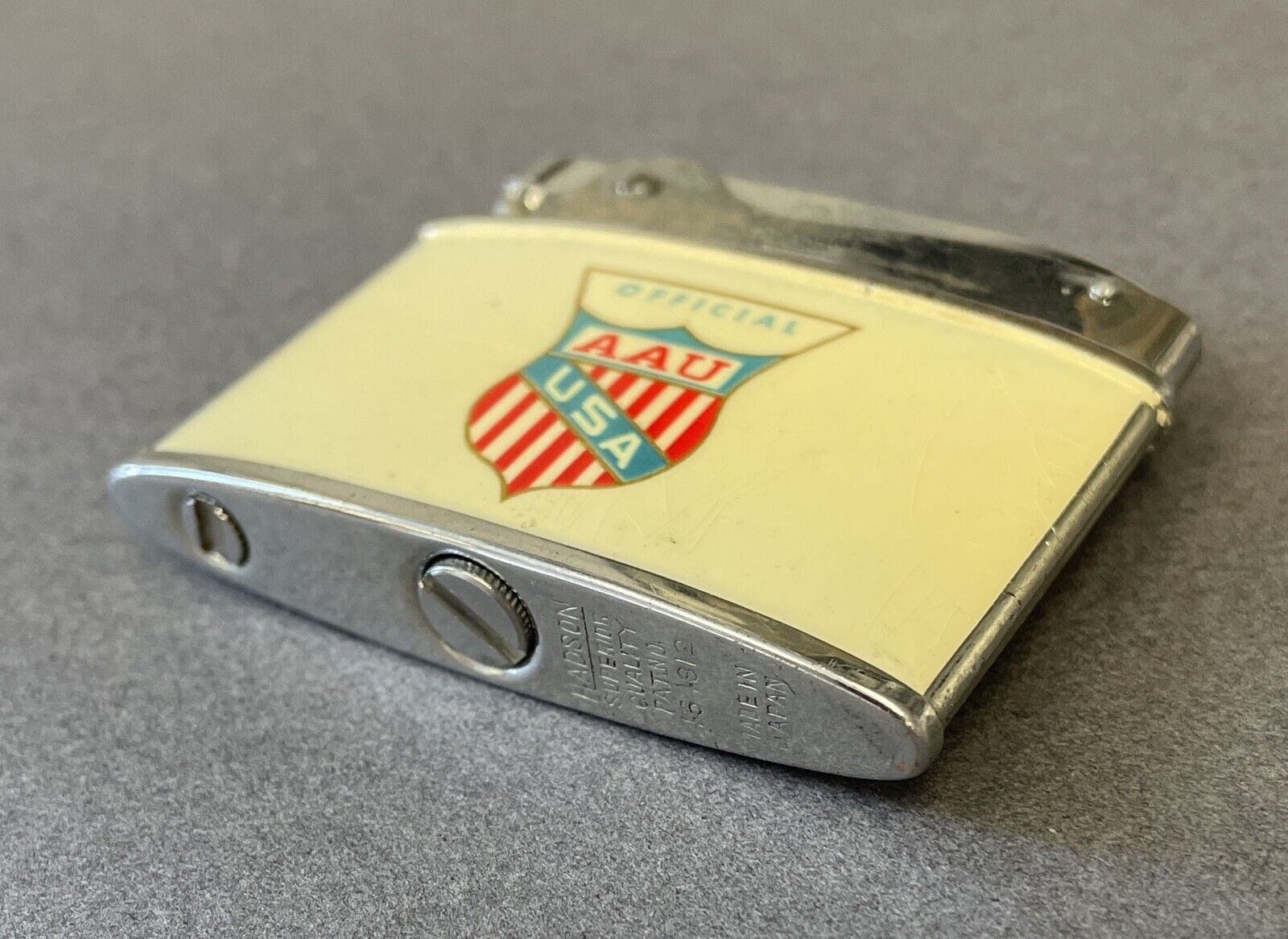 National A.A.U. April 1960 Cigarette Lighter • 18 yr old Cassius Clay Wins