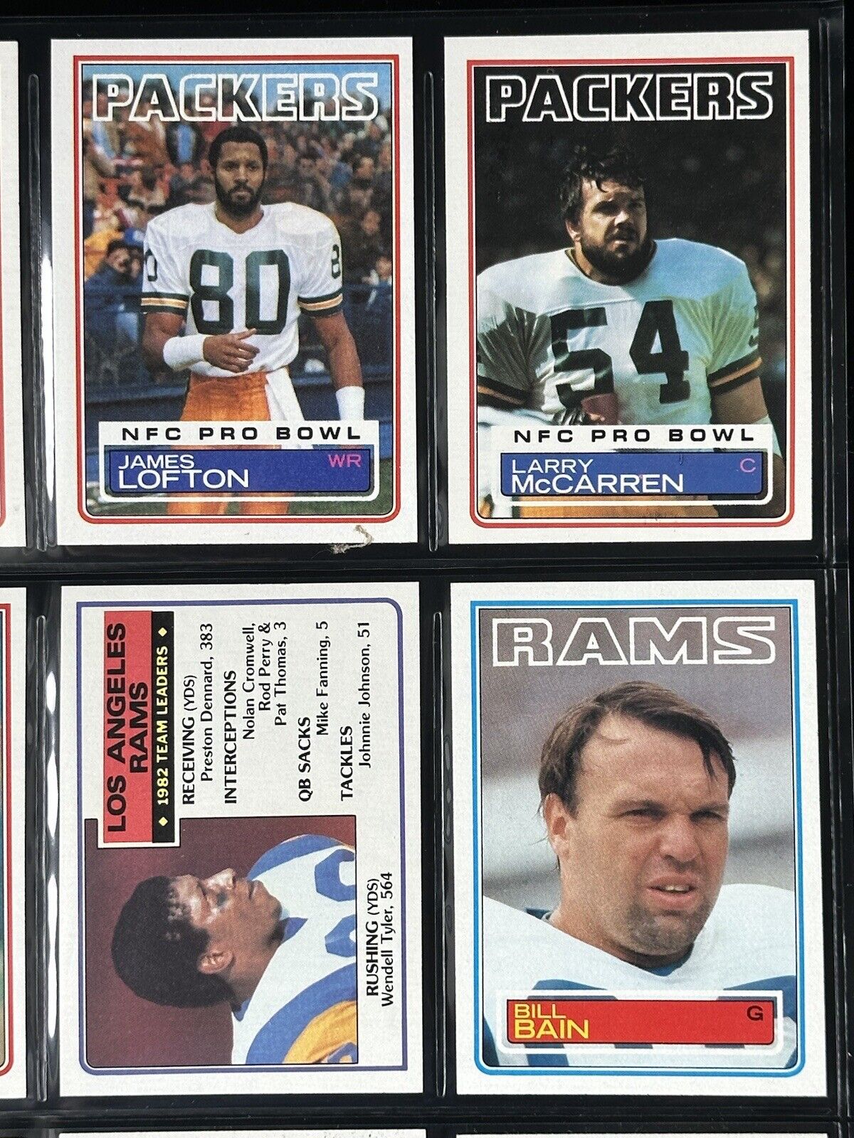 1983 Topps Football Complete Set of 396 w/ Marcus Allen Rookie - Overall NM-MT