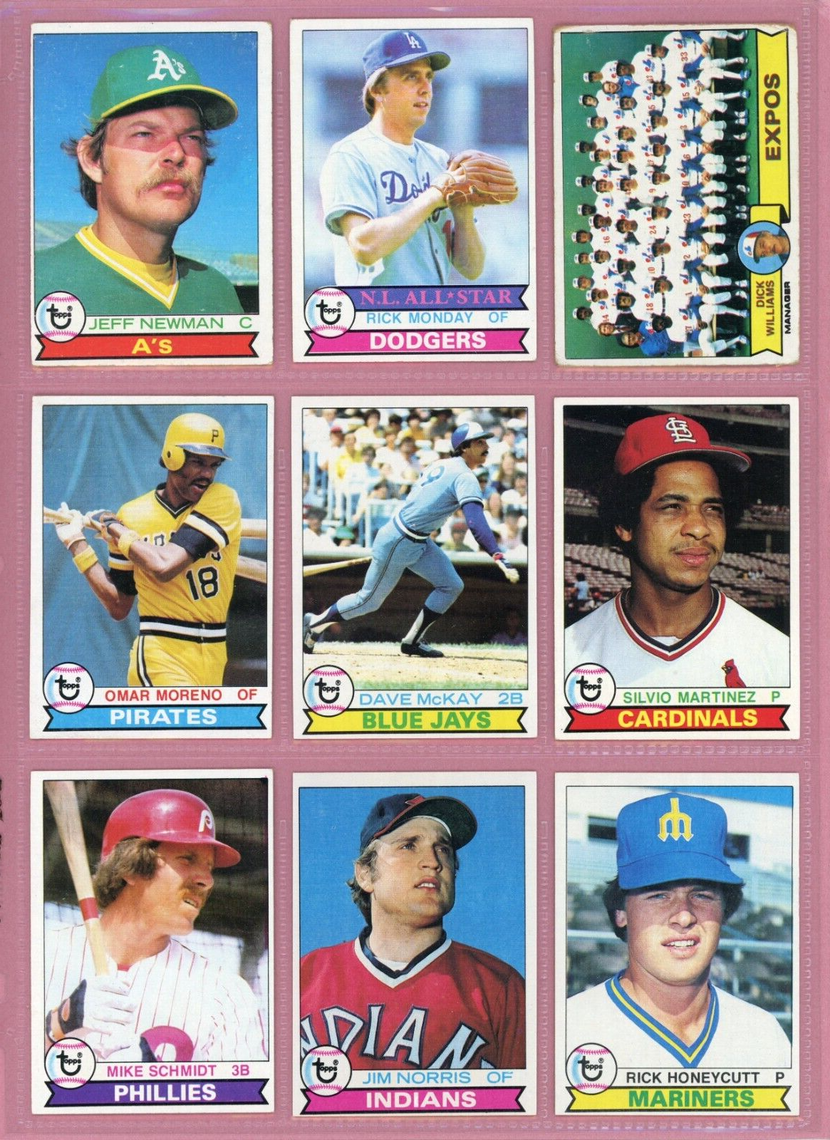 1979 Topps Complete Set of 726 Baseball Cards Mixed Grades