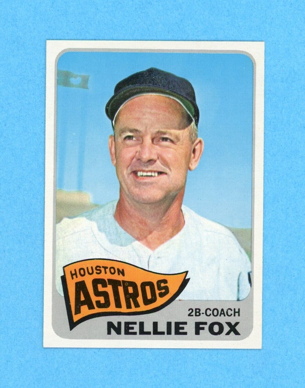 1965 Topps #485 Nellie Fox Houston Astros Baseball Card NM