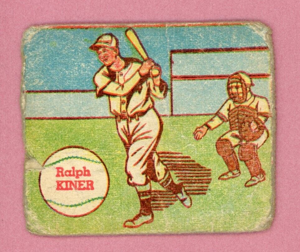 1949 M.P. & Co. #110 Ralph Kiner Pittsburgh Pirates Baseball Card Low Grade