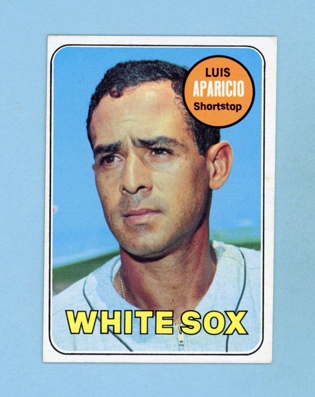 1969 Topps #75 Luis Aparicio Chicago White Sox Baseball Card Ex/Mt