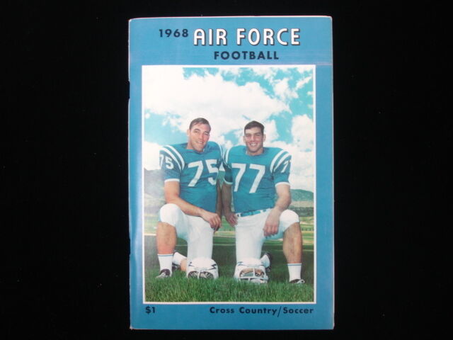 1968 Air Force Academy Falcons Football Official Media Guide EX+