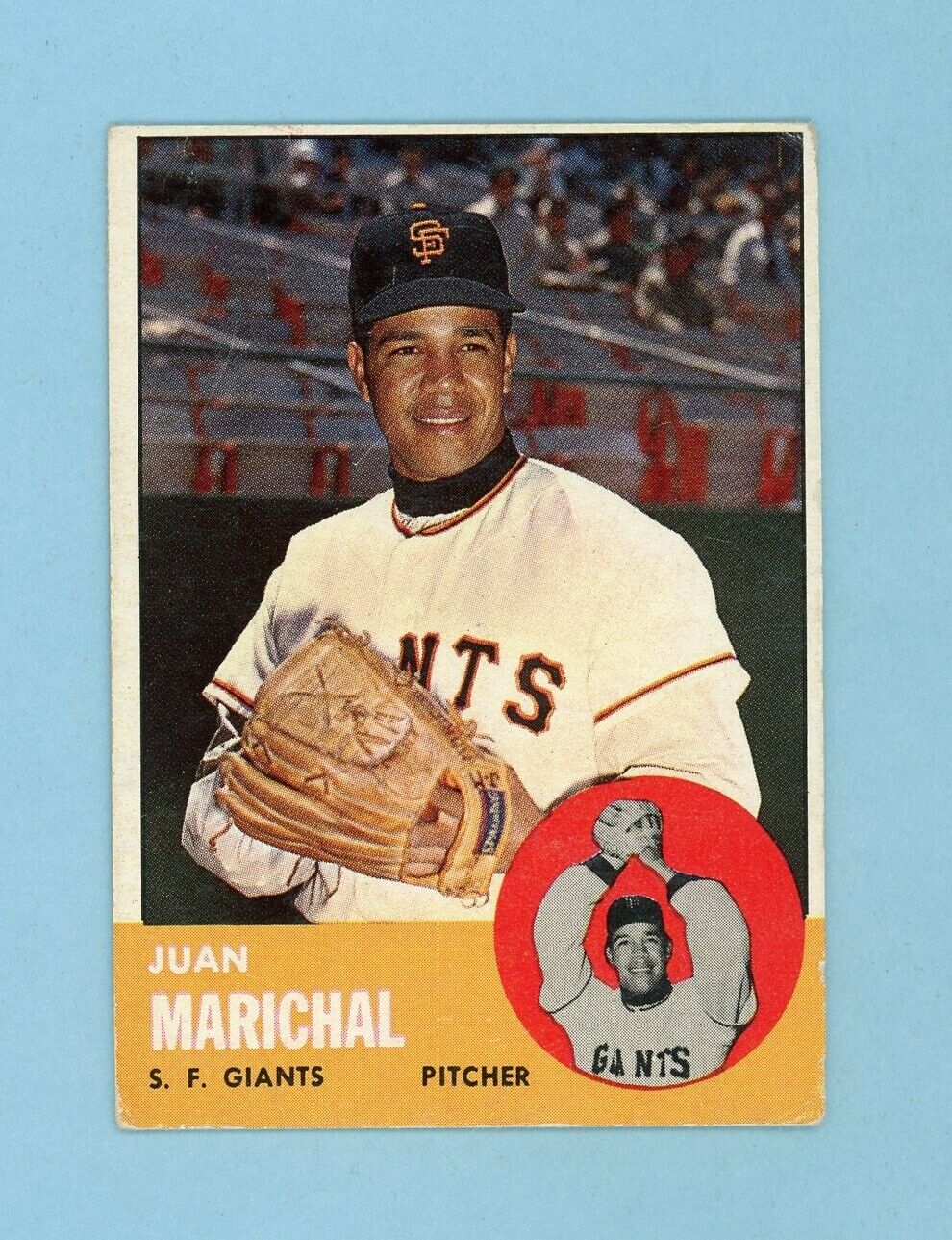 1963 Topps #440 Juan Marichal San Francisco Giants Baseball Card Vg/Ex