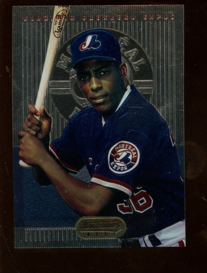 1995 Bowman's Best Baseball Card #2 Vladimir Guerrero NRMT