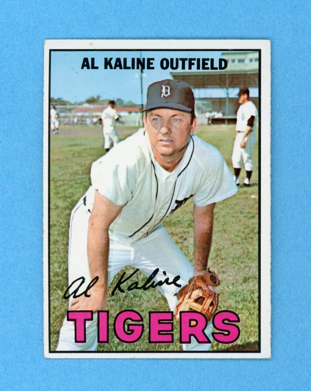 1967 Topps #30 Al Kaline Detroit Tigers Baseball Card Ex/Ex+