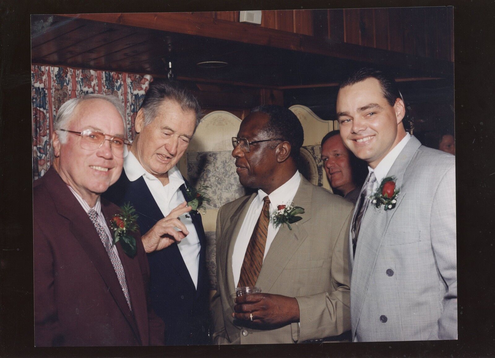 Ted Williams / Duke Snider / Hank Aaron Original Photo