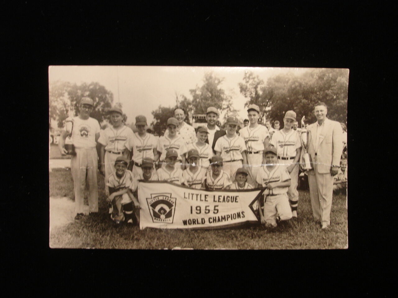 Vintage 1955 Little League World Champions Postcard - Pennsylvania