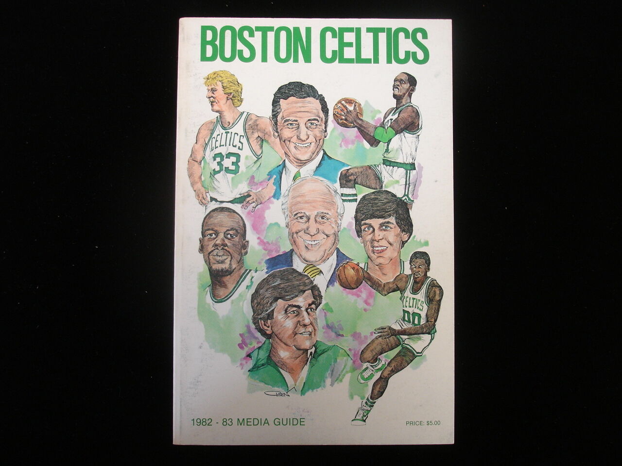 1982-83 Boston Celtics Media Guide