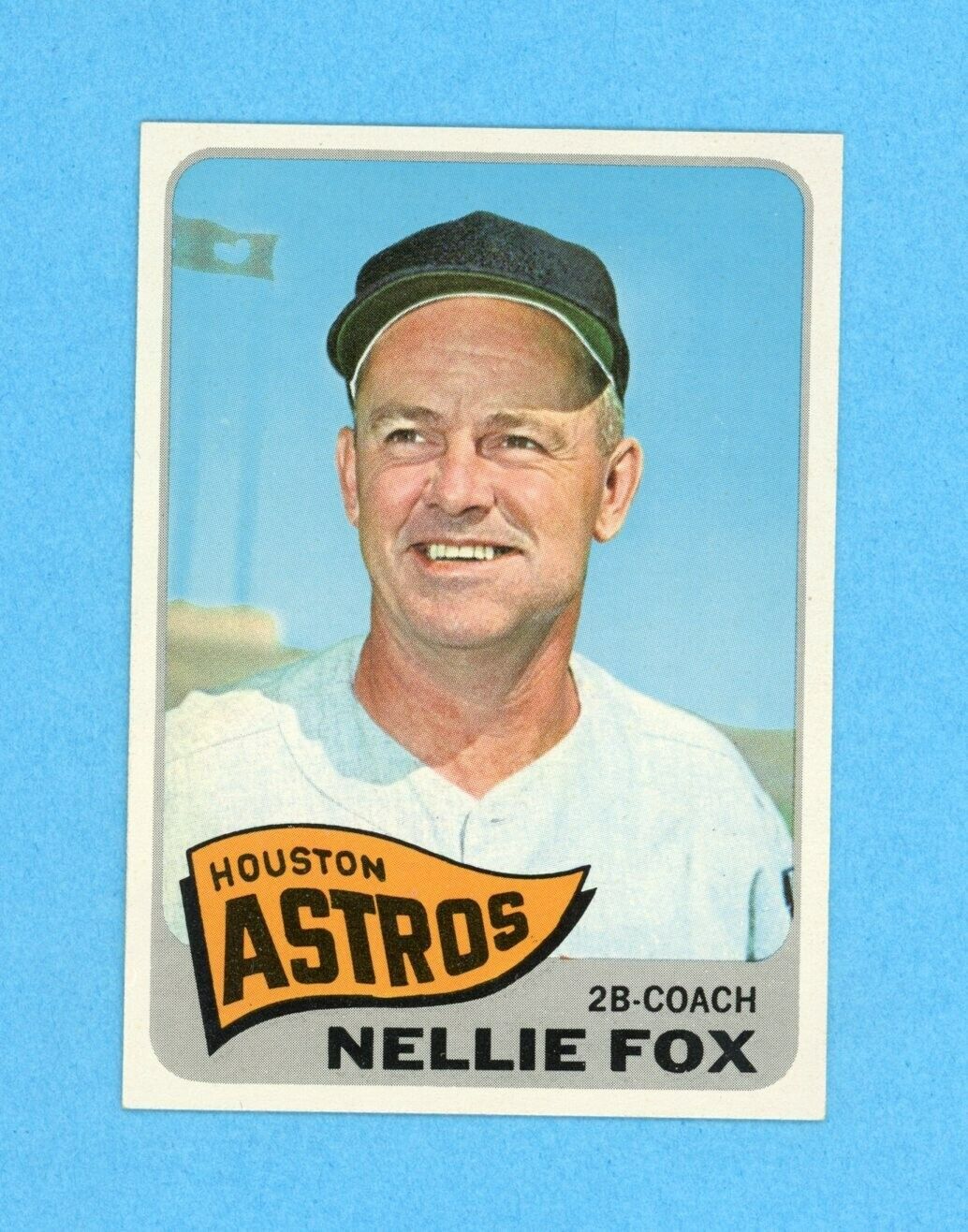 1965 Topps #485 Nellie Fox Houston Astros Baseball Card NM