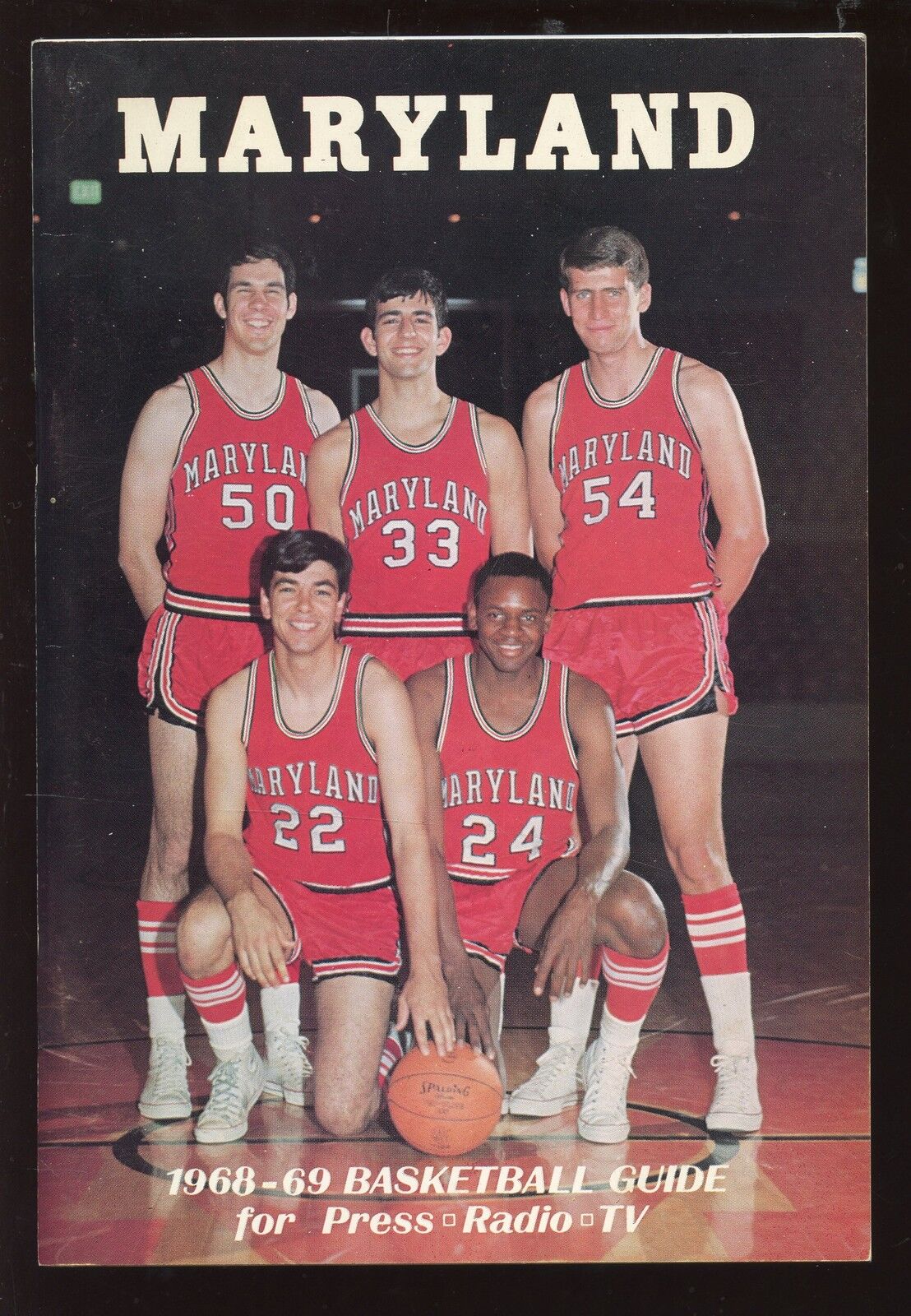 1968/1969 NCAA Basketball Media Guide Maryland NRMT