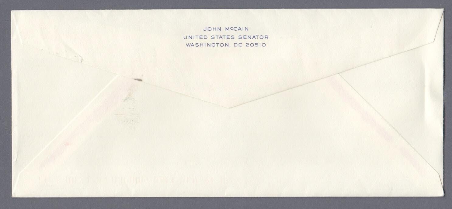 Sen. John McCain Signed (most likely autopen) 2005 Official Letter w Envelope