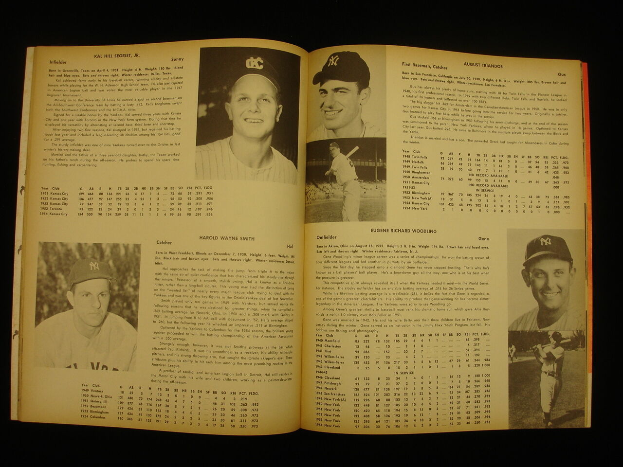 1955 Baltimore Orioles Yearbook