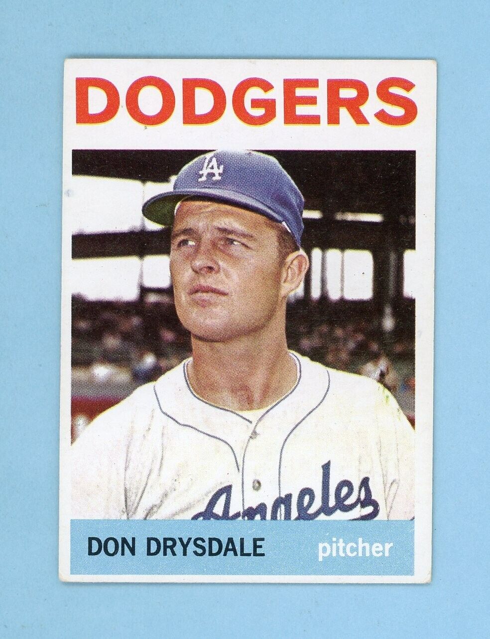 1964 Topps #120 Don Drysdale Los Angeles Dodgers Baseball Card EX