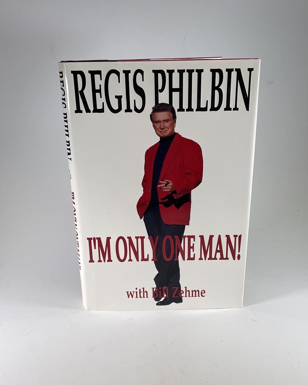 Regis Philbin Signed Book “I’m Only One Man” Auto w B&E Hologram