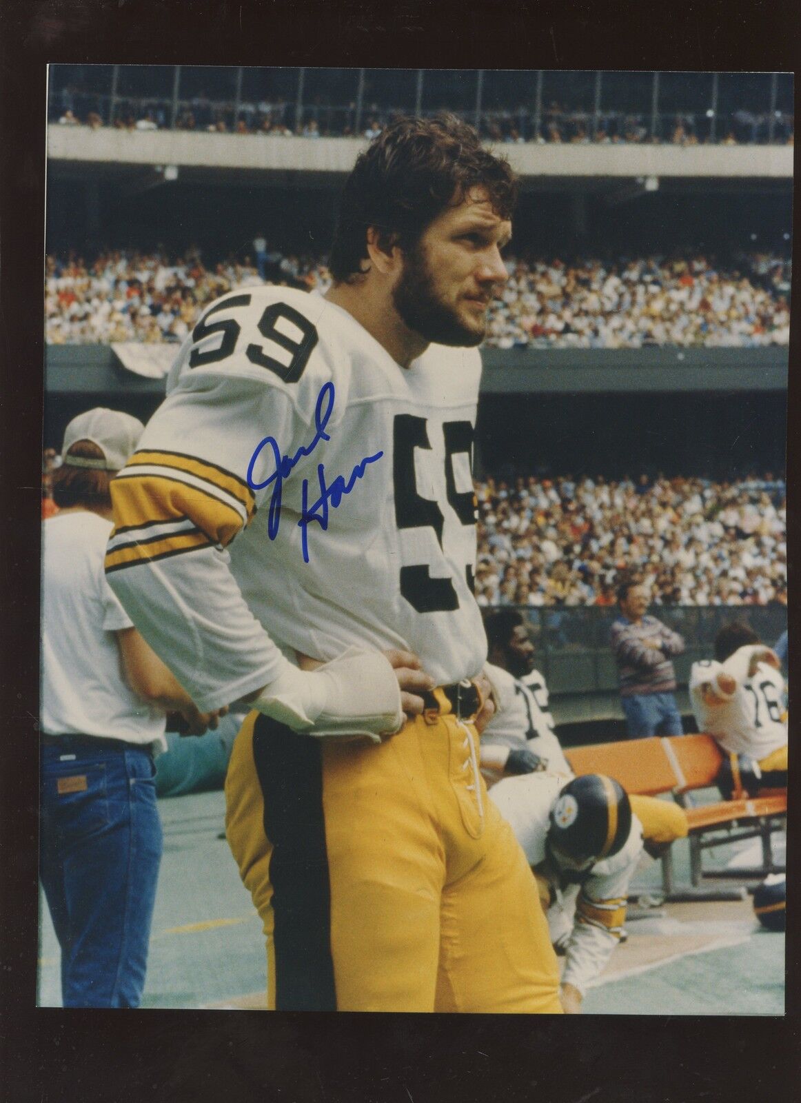 Jack Ham  Autographed 8 X 10 Photo Hologram