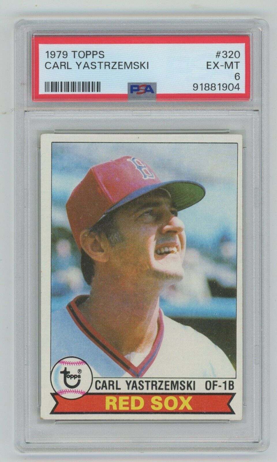 Carl Yastrzemski • 1979 Topps #320 • PSA 6 EX-MT