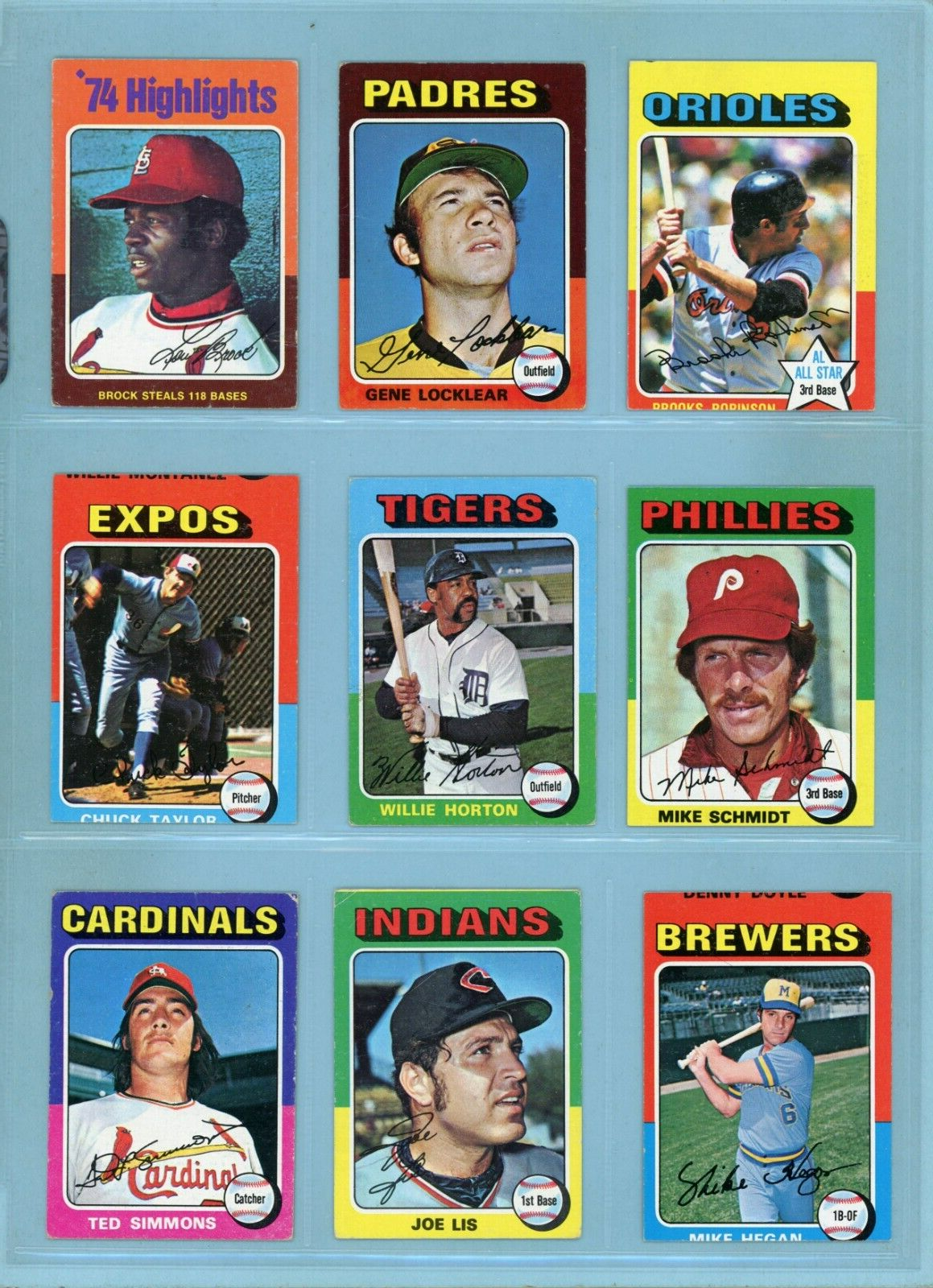 1975 Topps Mini Starter Set Lot of 39 Different Baseball Cards Low Grade-VG