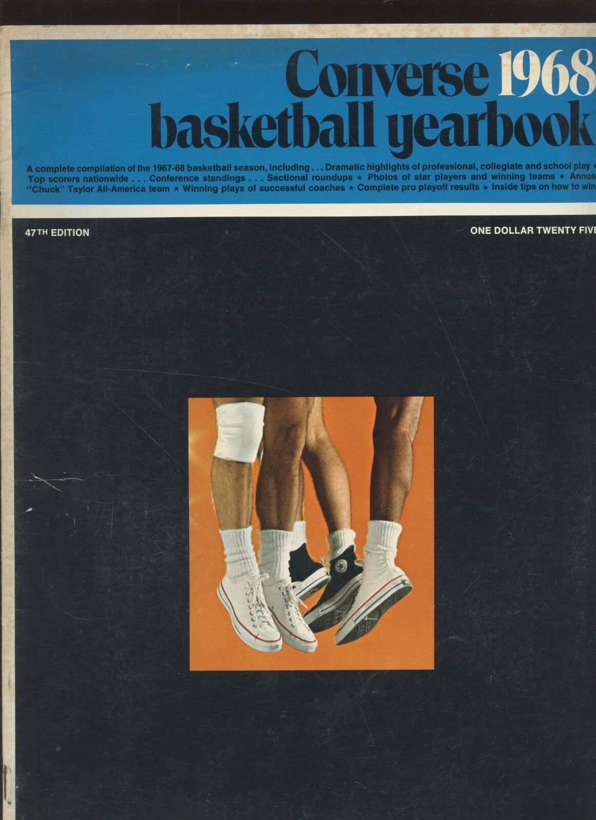 1968 Converse Basketball Yearbook VGEX