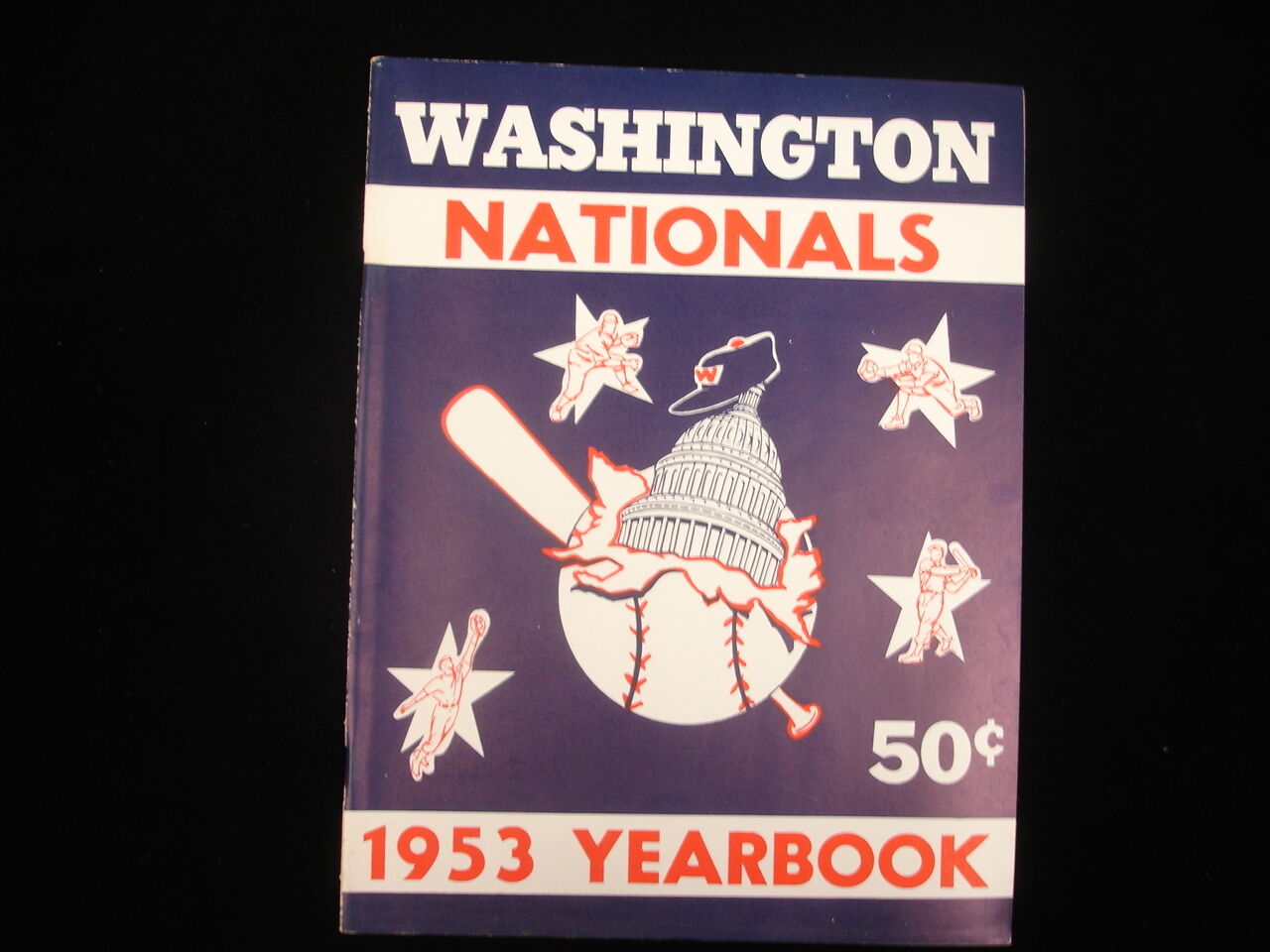 1953 Washington Nationals Baseball Yearbook