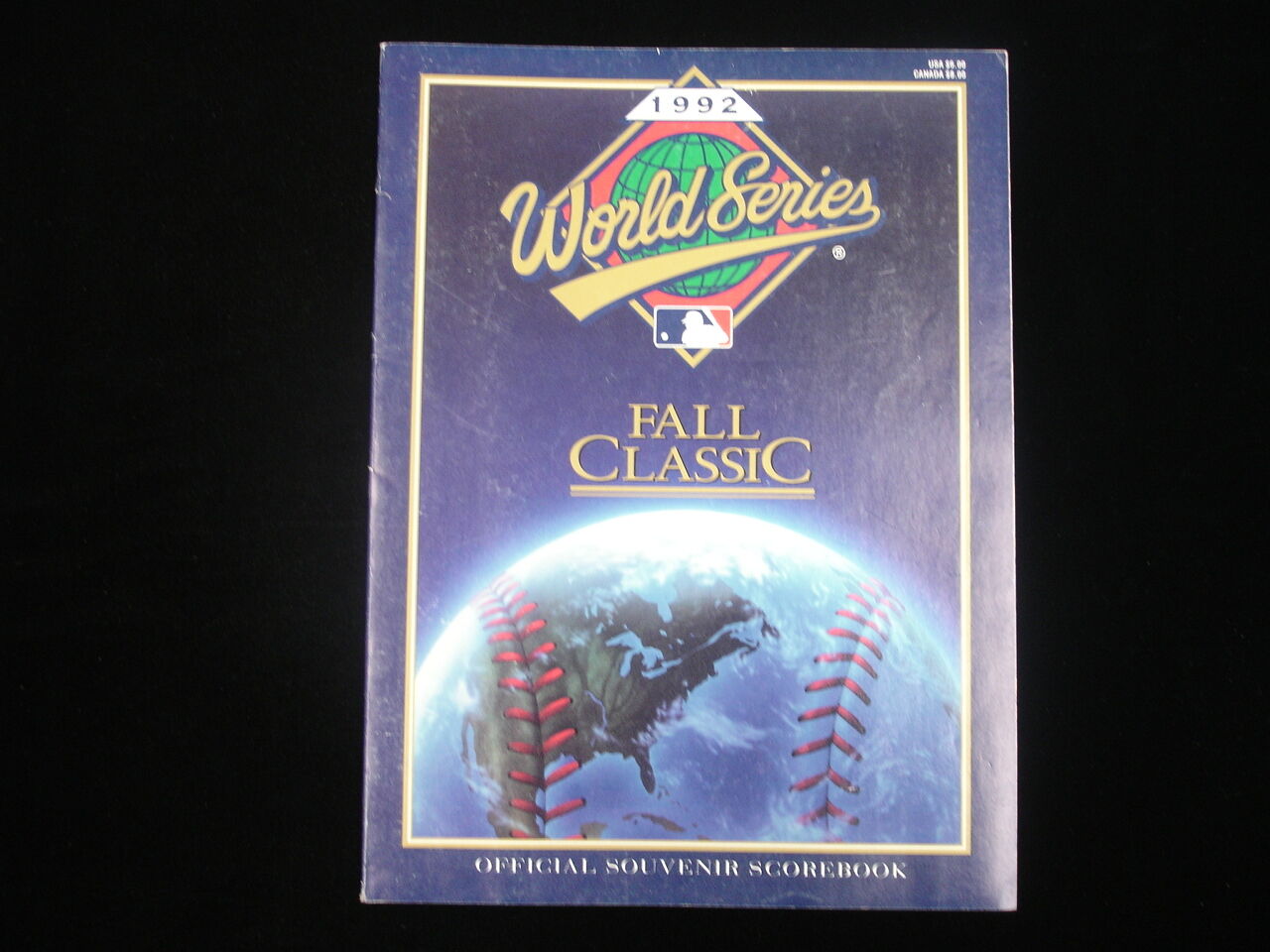 1992 World Series Program - Toronto Blue Jays vs. Atlanta Braves