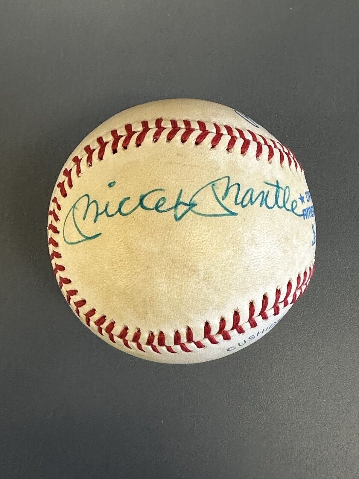 Mickey Mantle & Ted Williams DUAL SIGNED Official AL MacPhail Baseball w/ holog.