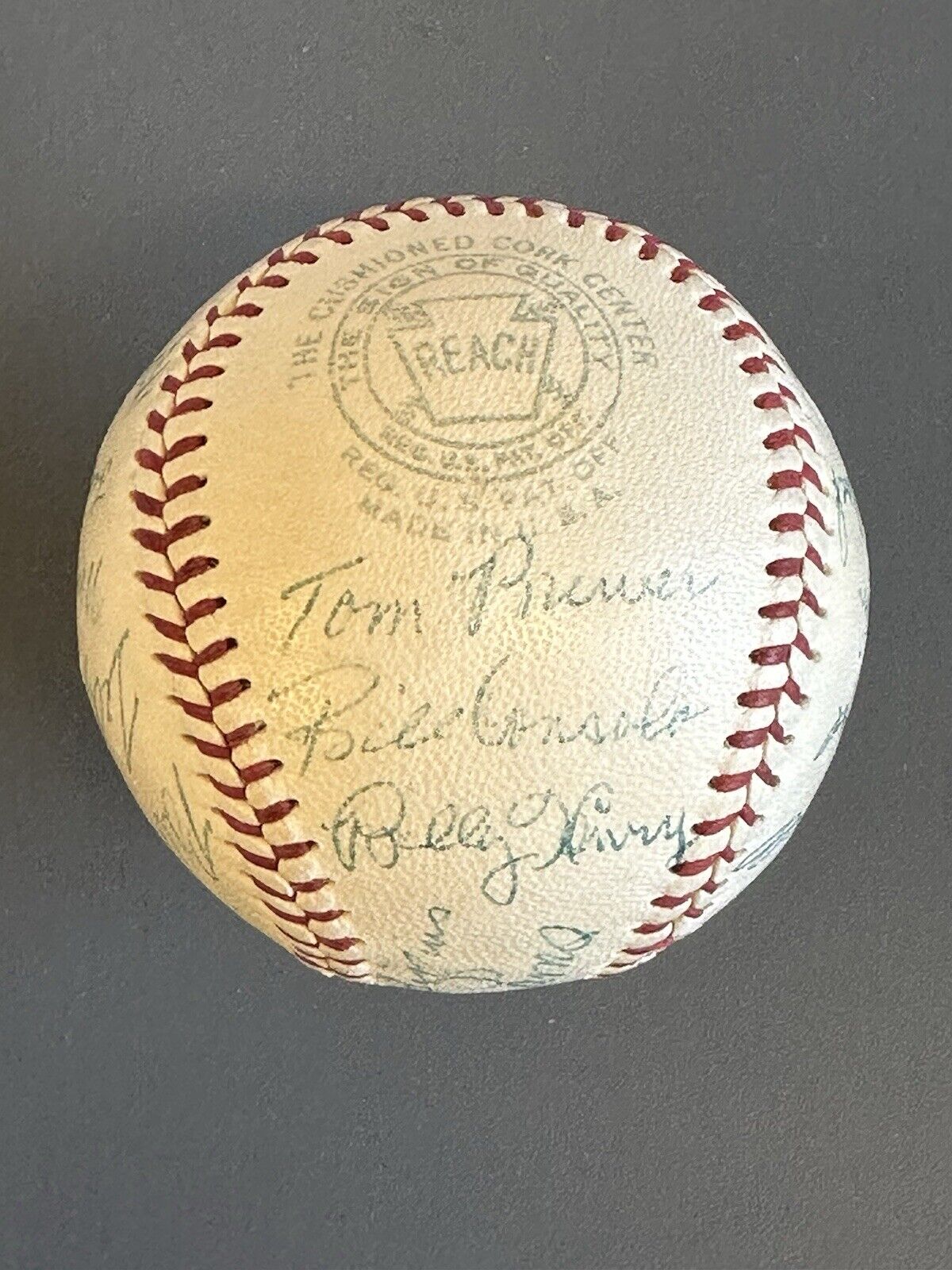 1955 Boston Red Sox Team Signed Official AL Baseball 20 sig w/ Ted Williams - NM