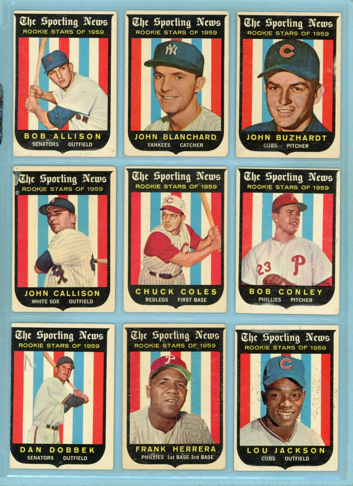 1959 Topps Starter Set Lot of 278 Different Baseball Cards mixed grades p/p f/b