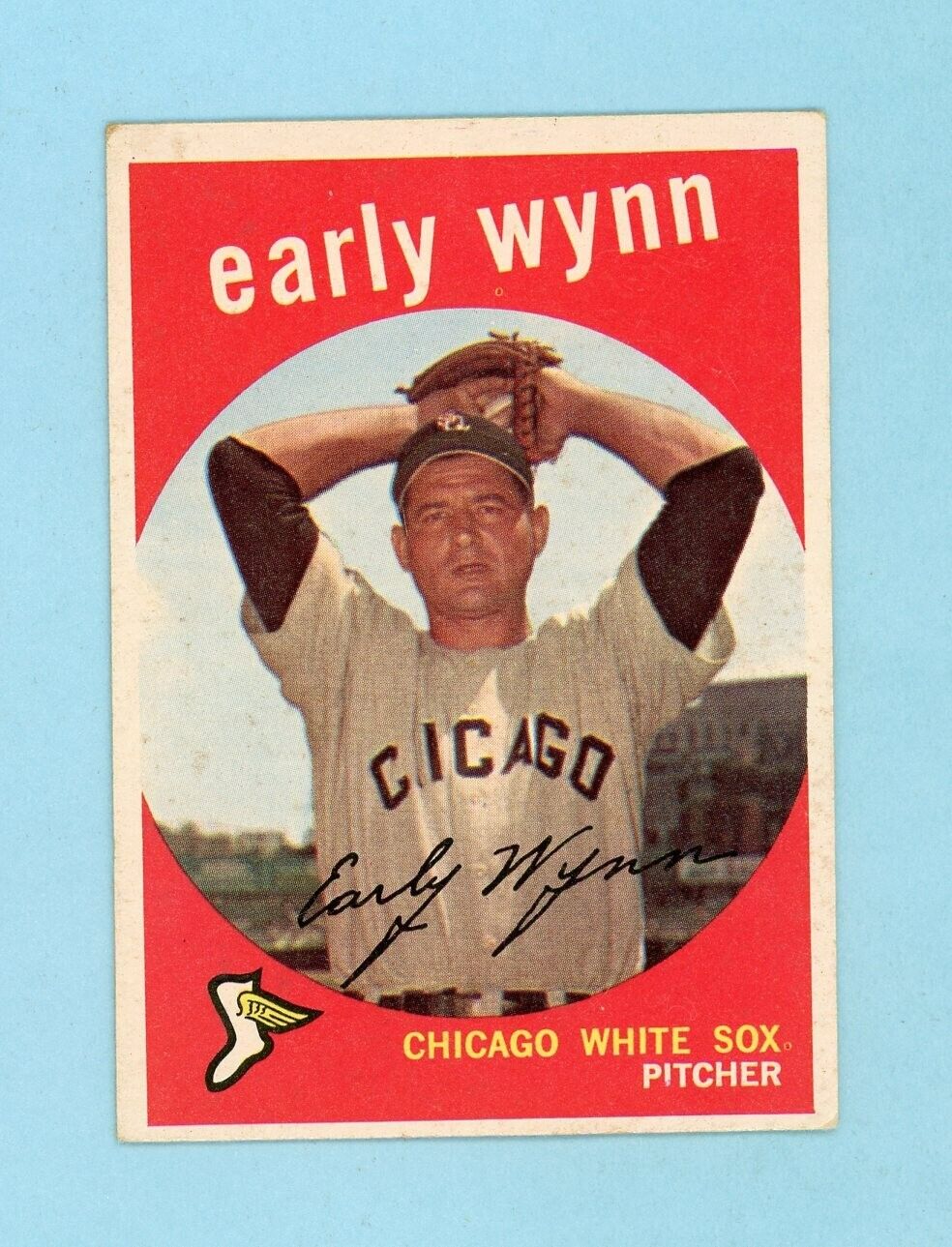 1959 Topps #260 Early Wynn Chicago White Sox Baseball Card EX