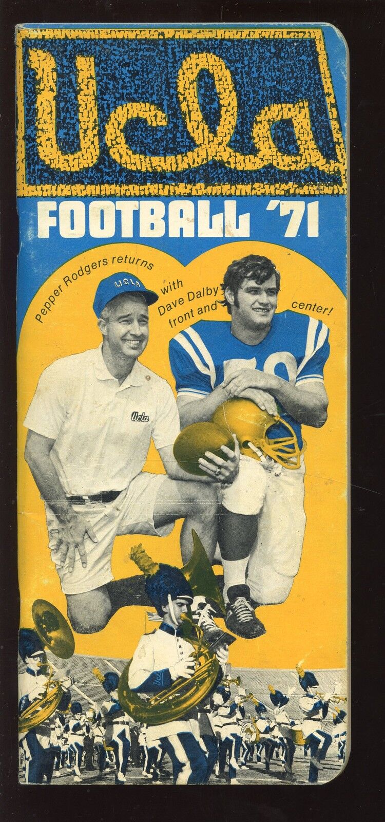 1971 NCAA Football UCLA Bruins Media Guide VGEX