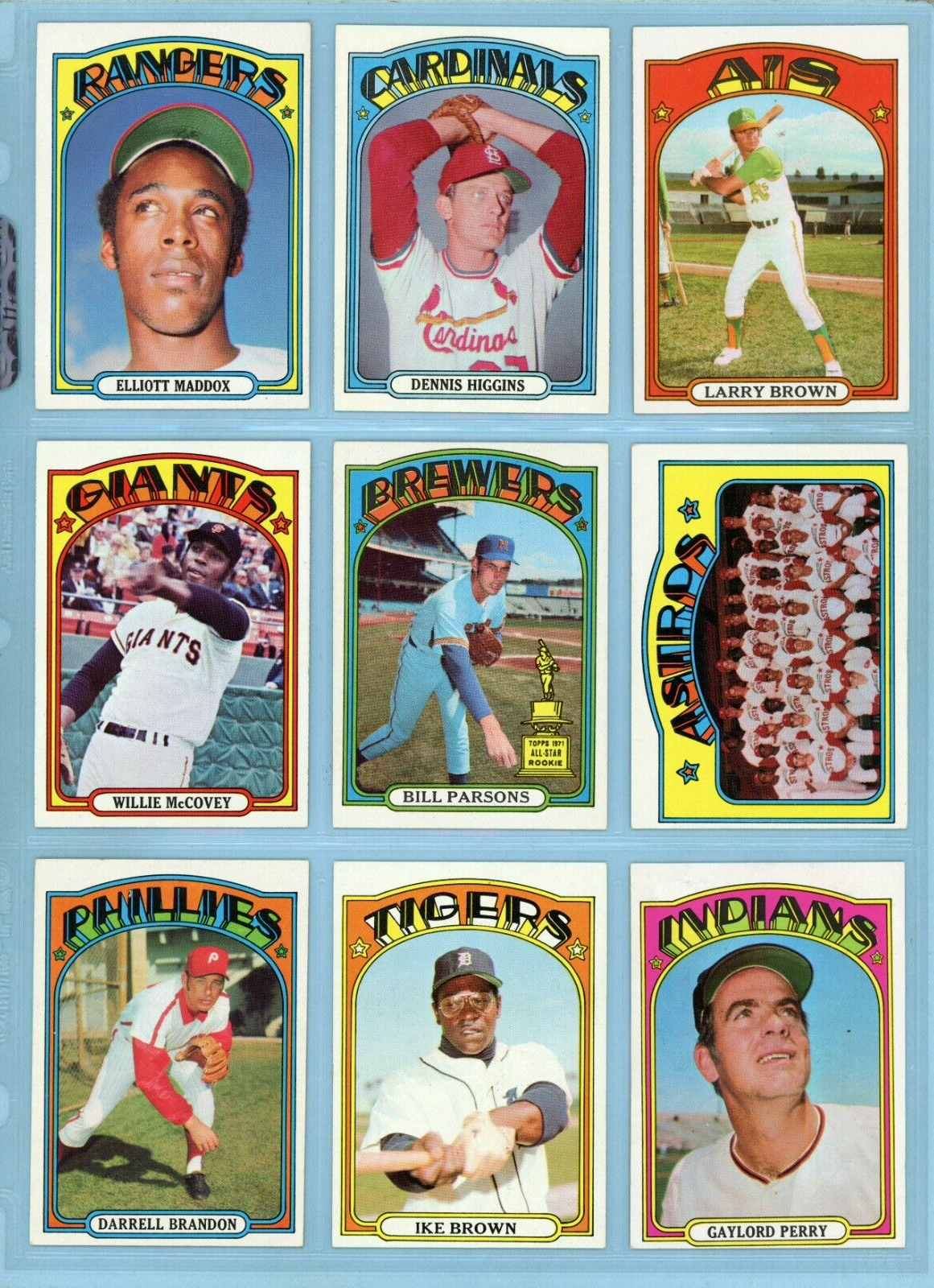 1972 Topps Baseball Starter Set Lot of 452 Different (#1-525 range w/ Stars) EM